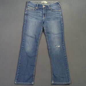 Ariat Jeans Women's 32S Blue R.E.A.L. Perfect Rise Amethyst Stackable Straight